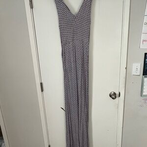 French Connection Purple Geometric Dress